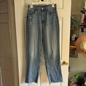 H&M Denim Blue Straight Leg Women's Jeans